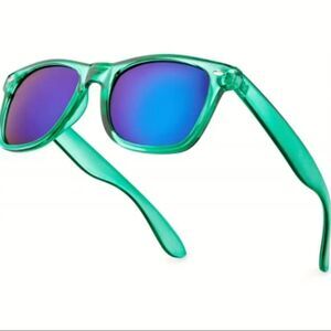 Unisex celeb style retro Translucent sunglasses